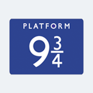 Platform Sign 18" x 24" (Vitreous Enamel)